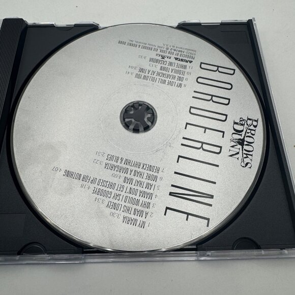 Brooks Dunn Borderline Classic Country Music Album CD Jewel Case 1996 Sony Music - Picture 3 of 4